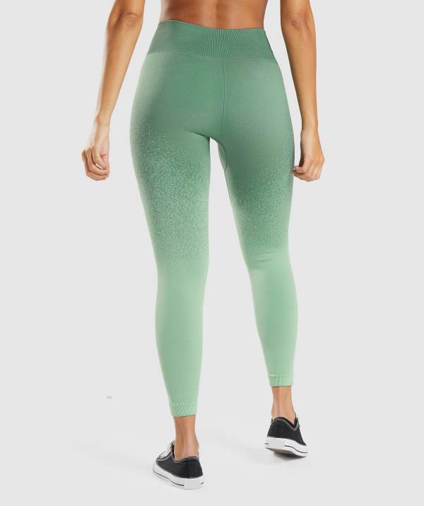 Damske Legíny Gymshark Adapt Ombre Seamless Zelene Svetlo / Zelene | LA8479632